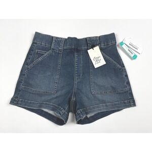 Cosmic Blue Love Jonah Pull On Indigo Denim Shorts Size 30 NWT
